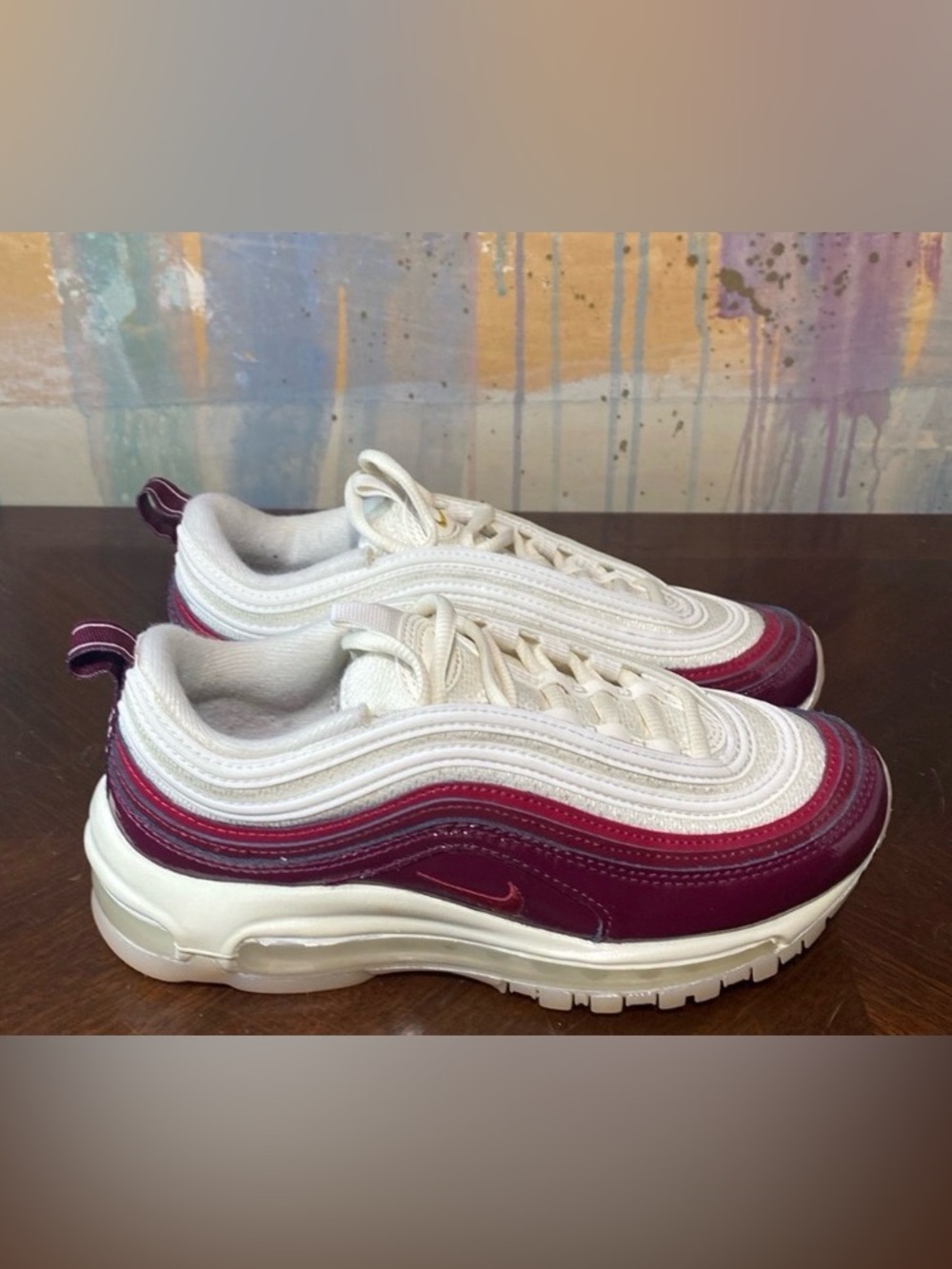 Nike Air Max 97  Dark Beetroot Coconut Milk Sneakers DQ8582-600 WO’s 6